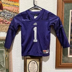 Vintage Nike TCU Texas Christian University Horned Frogs Jersey Size Kids 3T
